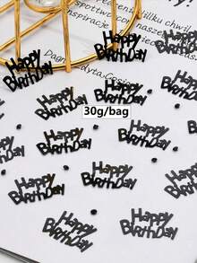 15g/30g/50g 亚克力钻石生日派对装饰纸屑，派对桌上撒纸屑，生日派对装饰，生日礼物装饰，生日派对纸屑 - 彩色 - 查看 18