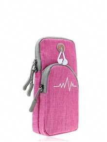 1 件运动跑步手机臂包，男女通用健身装备心电图户外腕带袋，兼容 iPhone - 彩色 - 查看 9