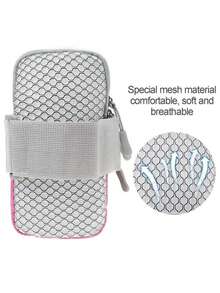 1 件运动跑步手机臂包，男女通用健身装备心电图户外腕带袋，兼容 iPhone - 彩色 - 查看 6