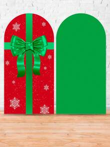 Roman Panel Cover Easy To Wear Sublimated Party And Birthday Decoration Various Themes Merry Christmas Red Gifts Blue Glitter - Bảng La Mã 2251 - Xem 2