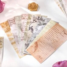 20 张诗歌片段贴纸书，创意美学贴纸拼贴 DIY 装饰，节日礼物，个性化剪贴簿学校用品 - 彩色 - 查看 3