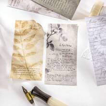 20 张诗歌片段贴纸书，创意美学贴纸拼贴 DIY 装饰，节日礼物，个性化剪贴簿学校用品 - 彩色 - 查看 5