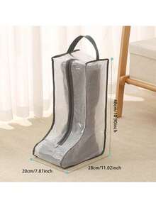 1 件优质防尘防潮鞋子收纳袋,适用于运动鞋和靴子 - 防护、透气、节省空间 - 非常适合旅行、衣柜整理和鞋子保护正装裤子鞋子牛仔裤靴子裙子 - 彩色 - 查看 21