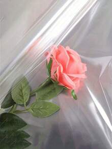 1 卷，透明包装纸，玻璃纸包装适用于情人节、婚礼等节日礼品篮糖果包装工艺花束包装、包装纸、薄纸、花束用品、礼品包装纸、鲜花包装纸、礼品包装、婚礼包装圣诞装饰圣诞礼品包装纸 - 白色 - 查看 8