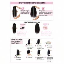 12 Inch Glueless 4x4 Lace Front Wig For Women Natural Black Brazilian Straight Human Hair 180% Density Transparent Lace Front Short Bob Cut With Youngsters Hair Pre-Plucked Glueless Wear(Bob Wig 10-14inch)