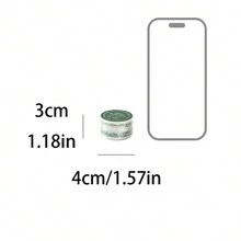 1 卷 2 米英文剪贴簿和纸胶带、复古创意美学贴纸、DIY 装饰拼贴工艺用品、节日礼物、个性化剪贴簿学校文具 - 彩色 - 查看 11