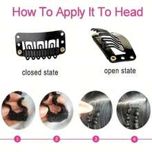 Afro Kinky Curly Clip In Hair Extension 9A Brazilian Human Hair 4B 4C Afro Curly Clip In Hair Extension For Women Afro Coily Hair Clip On Hair Extension For Women Daily Use,Halloween Costumes,Real Human Hair Clip In Hair Extension