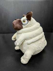 1pc 5.5 Inch Fat Dog Plush Toy, Suppleness Adorable Plush Pug Dog Stuffed Animal Christmas New Year Gift,Room Decoration - Multicolor - View 6