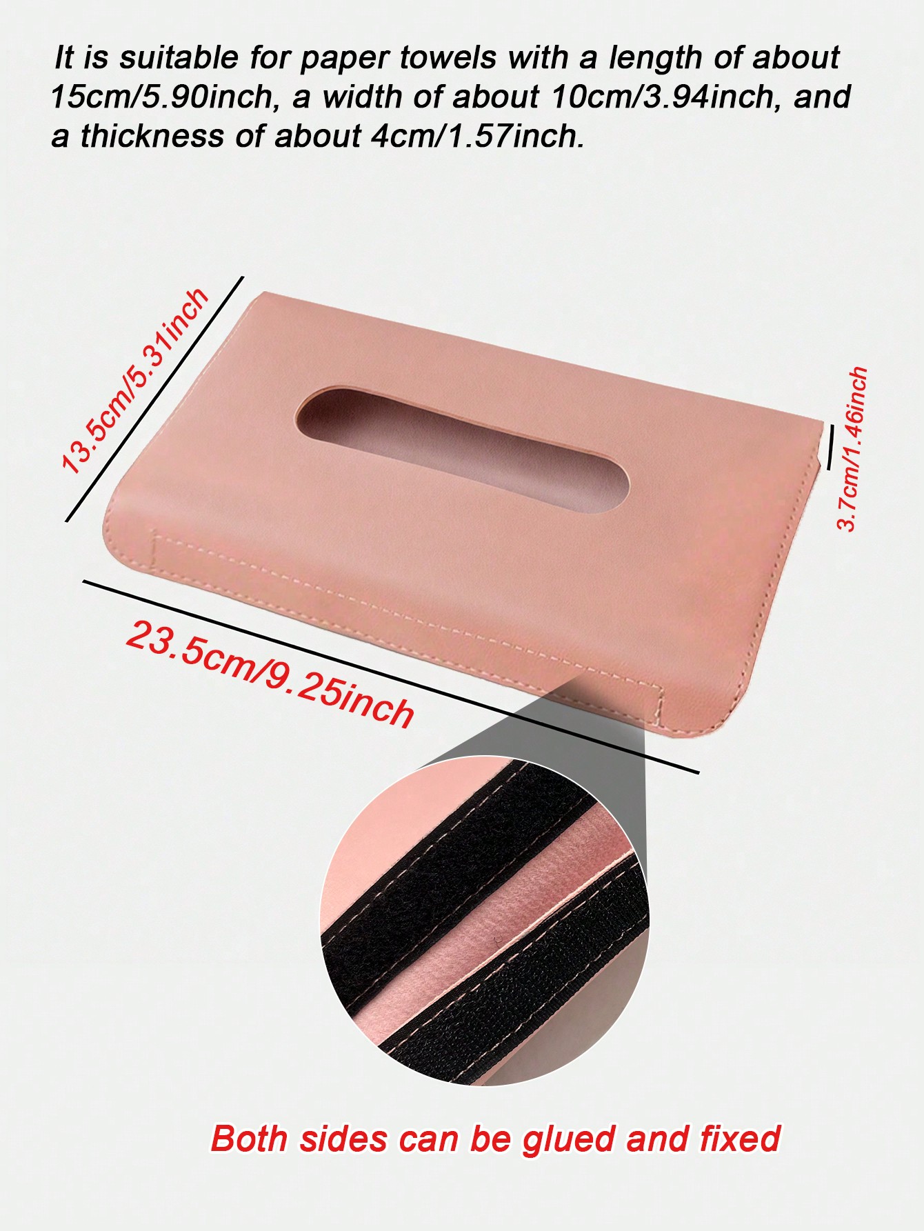 1 قطعة حاملة منديل ورقي للسيارة، موزع منديل مركب ع...