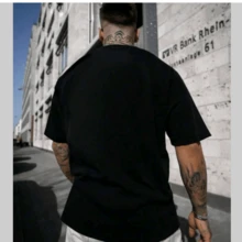 Men's Unisex T-Shirt 100% Cotton Mesh 30.1 Combed CALIFORNIA - màu đen - Xem 2