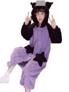 Bata de Kuroml - Morado - Ver 3