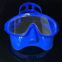 Thiết kế mới Mặt nạ lặn toàn mặt chống sương mù và chống thấm nước bằng PVC - Nhiều màu - Xem 5