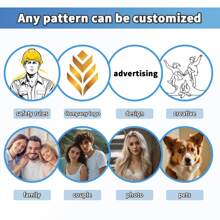 1个定制个性化教师姓名文件夹板，可定制文字图案剪贴板，教师剪贴板，创意彩色教学礼品，亚克力剪贴板，专为教育工作者定制，教师感恩礼品，适合教师节和毕业季礼物，多种颜色可选，个性化礼品，节日装饰品 - 米色 - 查看 6