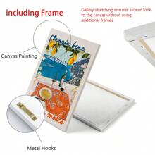 1 件复古意大利美食爱好者名言卷式海报印刷品、意大利面食和葡萄酒厨房墙壁艺术绘画、意大利阿马尔菲时尚家居装饰礼物、帆布墙壁海报、卧室客厅走廊装饰、墙壁海报墙壁艺术装饰壁画、家居装饰、海报艺术