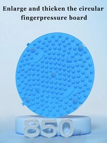 足部按摩垫脚踩压板成人足部透皮贴超轻软硅胶趾压板工厂 - 彩色 - 查看 1