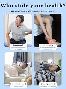 足部按摩垫脚踩压板成人足部透皮贴超轻软硅胶趾压板工厂 - 彩色 - 查看 3