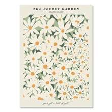 1 件花卉市场马蒂斯墙面艺术帆布画北欧海报和印刷品抽象植物墙画适用于客厅装饰无框架 - 彩色 - 查看 30