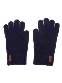 1 双秋冬手套女士男士寒冷天气，女士男士保暖羊毛针织手套，带保暖新雪丽内衬，全指触屏手套防滑骑行滑雪驾驶滑雪手套，暖手器，雪地手套， - 彩色 - 查看 14