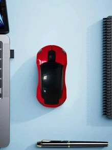 电池保时捷酷派无线鼠标适用于平板笔记本电脑办公游戏无线鼠标静音USB2.4G接收器无线鼠标 - 彩色 - 查看 12