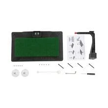 Rainaut Golf Swing & Hitting Trainer Height Adjustable Golf Swing Practice Training Aid - Đen + Xanh lá - Xem 6