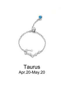 ESBERRY Women's Fashion Versatile Minimalist Zirconia Ring - Silver - View 9