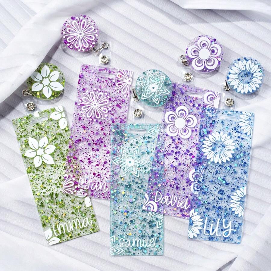 Phụ kiện móc chìa khóa tùy chỉnh, Thẻ chìa khóa, Giá đỡ thẻ y tá tùy chỉnh, Thẻ, Thẻ hành lý, Quà tặng nhỏ, Mùa thu & Đông - Nhiều màu - Xem 1