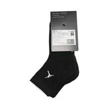 Nike 3双男女款 UNED CUSH POLY 踝袜，优惠装 DX9655-100 - 黑色 - 查看 3