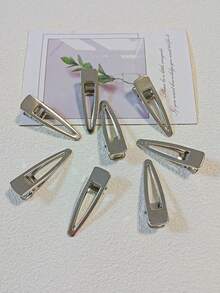 8 Stücke goldene Haarklammern, Haarstyling-Haarspangen für Frauen, Mädchen, Basteln, DIY Haarbänder. Damen solid Lässig Haarstyling Haarklammer für den Alltag. Haarstyling Haarklammern Gold/Silber Metall Haarklammern DIY Haarschleife Haarspange Bastelbedarf für Kunsthandwerksprojekte Haarstyling und Make-up. Goldene Haarstyling Haarklammern Haarspangen Cut Out Metallhaarklammer - Verschiedenfarbig - Übersicht 5