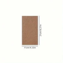 旅行者笔记本补充插页 - 标准尺寸 TN 和护照计划页、空白牛皮纸、预算日记本替换芯 - 适合学校和家庭使用的速记本 - 简单、紧凑、轻巧的设计，方便记笔记和 - 彩色 - 查看 8