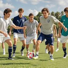 1 quả bóng đá PVC nhiều màu, cỡ 5, thích hợp cho các hoạt động thể thao ngoài trời và trong nhà, chống thủng, thiết kế cổ điển - Món quà thể thao hoàn hảo cho bạn bè và gia đình - Nhiều màu - Xem 4