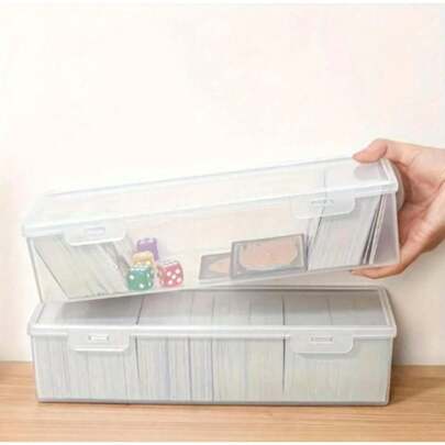 750 Count Plastic Trading Card Storage Boxes, Playing Game Card Box