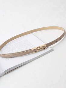 1 条女士几何图案时尚装饰腰带，适合牛仔裤、长裤 - A - 查看 11