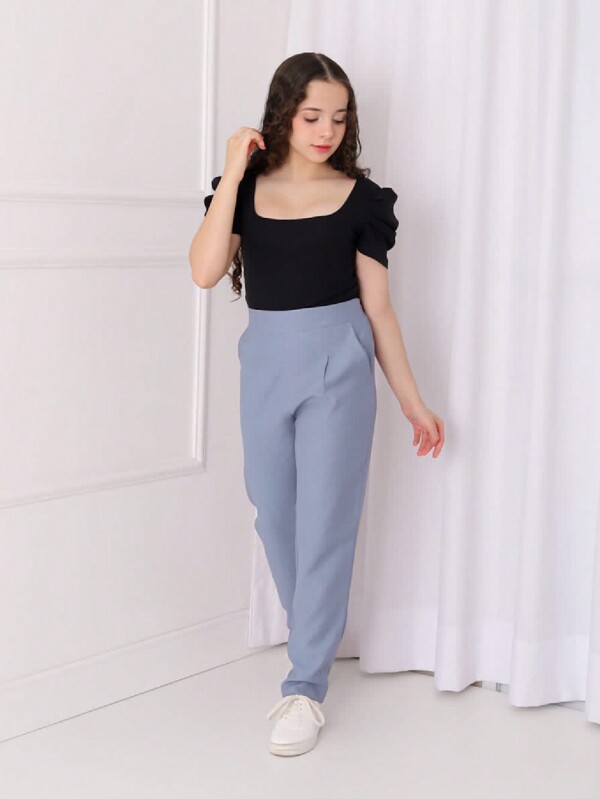 Calça Social Mom