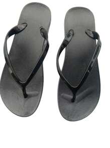 Sandalias pata gallo para mujer.materia PVC,mejor calidad,para cale para playa - Negro - Ver 1