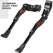 1pc Aluminum Alloy Single Kickstand For Mountain Bicycle/Bike, Parking Rack