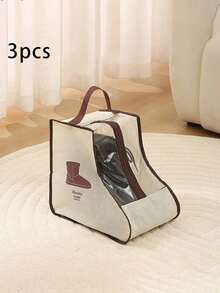 1 件优质防尘防潮鞋子收纳袋,适用于运动鞋和靴子 - 防护、透气、节省空间 - 非常适合旅行、衣柜整理和鞋子保护正装裤子鞋子牛仔裤靴子裙子 - 彩色 - 查看 26