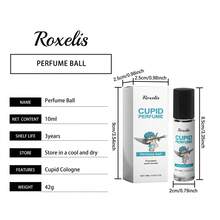 Roxelis Cupid Roll-On Perfume ,Pheromone Oil Perfume For Men Concentrate Drops,Original Pheromone Fragrance For Men,Cologne For Men, Pheromone Cologne For Men (Pheromone-Infused), Perfume Hypnosis Cologne, Long Lasting Romantic - trắng - Xem 3