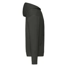 Fruit of the Loom Mens Hooded Sweatshirt (Light Graphite) - Grey - View 2