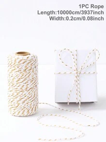 1 cuộn dây thừng gói hộp quà Giáng sinh tự làm dài 85m/100m, dùng cho tiệc sinh nhật, ngày lễ, đám cưới, Giáng sinh, năm mới, dây đóng gói quà tặng, trang trí treo cây thông Noel, dây treo thẻ, dây trang trí đa năng cho mọi hoạt động, dây thừng dệt thủ công tự làm, dây đóng gói quà tặng năm mới - dây đóng gói - Xem 19
