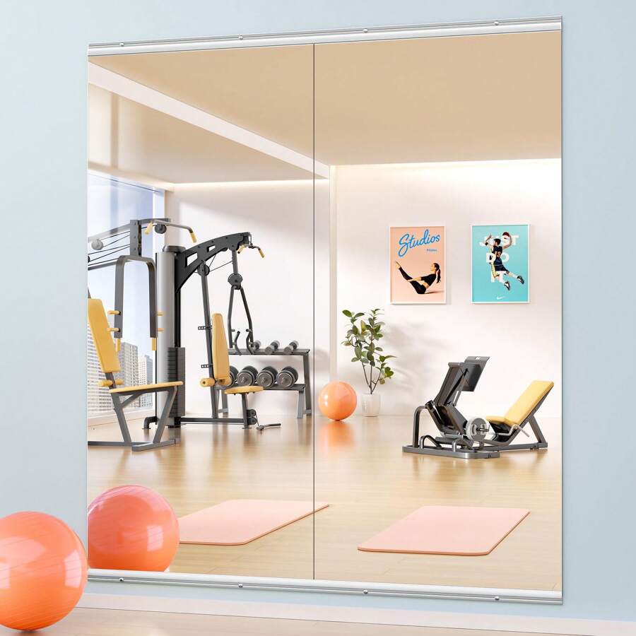 HASIPU Hasipu Home Gym Mirror Large Full Body Mirror For Yoga, Large