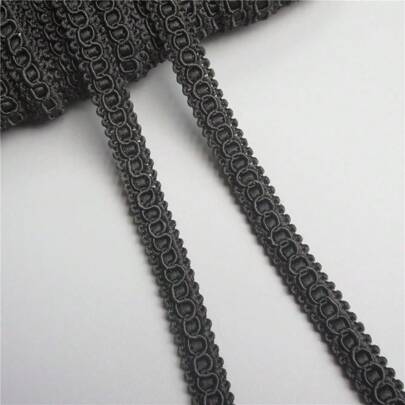 Wstążka z koronką o szerokości 1 cm, wykończenie krawędzi w stylu vintage, aplikacja haftowana, szycie, rękodzieło, ślub, suknia ślubna, dekoracja imprezowa, ubrania, haft