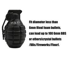 1 Pc Realistic Hand Grenade Toys, Crystal Water Beads Toys - For Combat Games Live Simulation War Games - Unisex