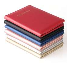 [Custom Order] Personalized Slim High-Grade PU Passport Cover Travel Accessories Passport Holder, Ticket Holder, Credit Card Holder, Wallet, Unisex, Customizable