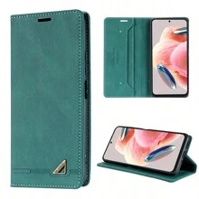 ZZXX 带卡槽的钱包 RFID 屏蔽支架磁性翻盖 PU 人造皮革外壳适用于三星 Galaxy Redmi Note 14 13 Pro 12 12S 12 Pro Plus 11S 11 Pro 10S 10T 9 8T 7 Redmi 14C 13 13C 12 12C 10C 9A 9C 9T 兼容华为 P20 P30 P40 Lite 柔软硅胶商务防震保护套