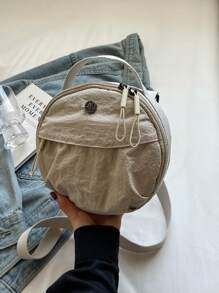 Nylon Small Pouch, Fashion Crossbody Sling Bag, Versatile Shoulder Tote With Large Capacity
