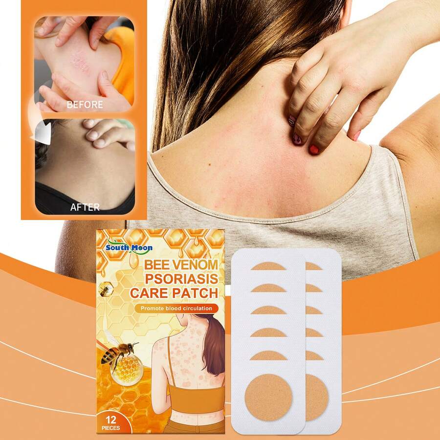 12pcs Body Care Patches, Mood & Beauty Stickers - Easy To Use, Comfortable & Breathable, Suitable For Both Men And Women, Essential For Home - Multicolor - View 1