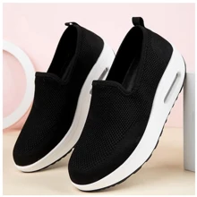 Tenis para mujer Zapatillas deportivas De suela 4cm ,cómoda,ligero,al aire libre caminar
