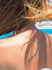 ANDYWEN Fish Pendant Sterling Silver Necklace - Silver - View 3