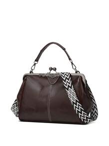 Túi đeo chéo vai nữ da mềm cổ điển dung tích lớn nhiều ngăn di động Túi xách nữ Túi cầm tay Túi cầm tay cho bé gái Túi dự tiệc Túi đựng đồ ăn tối Túi Tây Ban Nha Thường ngày Đa năng Đoạn văn Quà tặng sinh nhật Dây đeo vai có thể tháo rời Giá rẻ đang giảm giá - Cà phê nâu - Xem 1