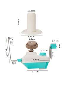 Máy quấn bóng sợi Máy quấn len bằng tay Máy quấn bóng sợi, Máy quấn bóng tiện lợi cho kẹp để bàn - 002 màu xanh lá cây - Xem 3